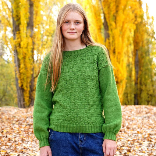 Sabine Sweater Knitting Pattern - 8Ply (HC56)-Pattern-Wild and Woolly Yarns