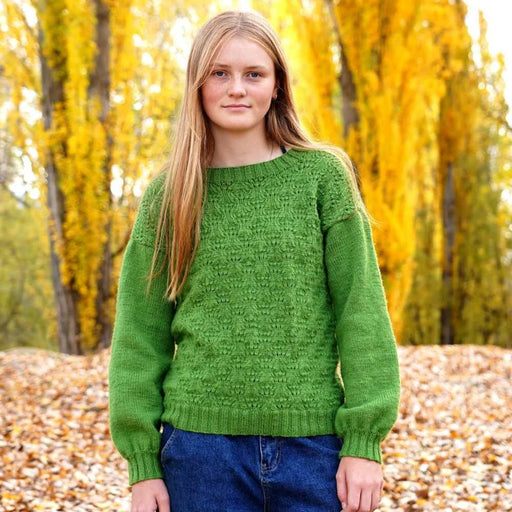 Sabine Sweater Knitting Pattern - 8Ply (HC56)-Pattern-Wild and Woolly Yarns