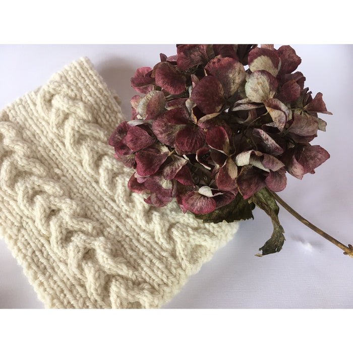 Sarah Headband Knitting Pattern - 8Ply (HC48)-Pattern-Wild and Woolly Yarns