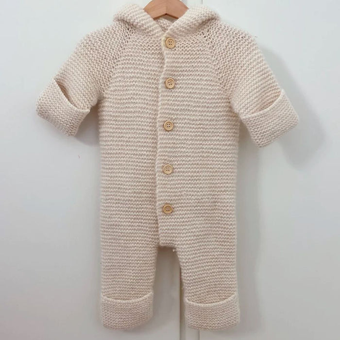 Selma’s Sleep Suit Knitting Pattern - PetiteKnit-Pattern-Wild and Woolly Yarns