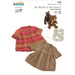 Short Sleeve Little Dress Knitting Pattern (K350)-Pattern-Wild and Woolly Yarns