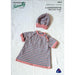 Short Sleeve Raglan Tunic & Hat Knitting Pattern (K514)-Pattern-Wild and Woolly Yarns