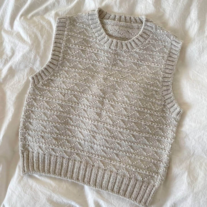 Sille Slipover Knitting Pattern - PetiteKnit-Pattern-Wild and Woolly Yarns