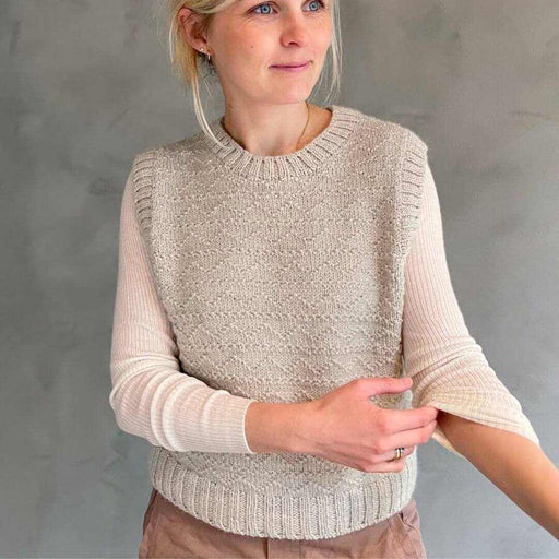 Sille Slipover Knitting Pattern - PetiteKnit-Pattern-Wild and Woolly Yarns