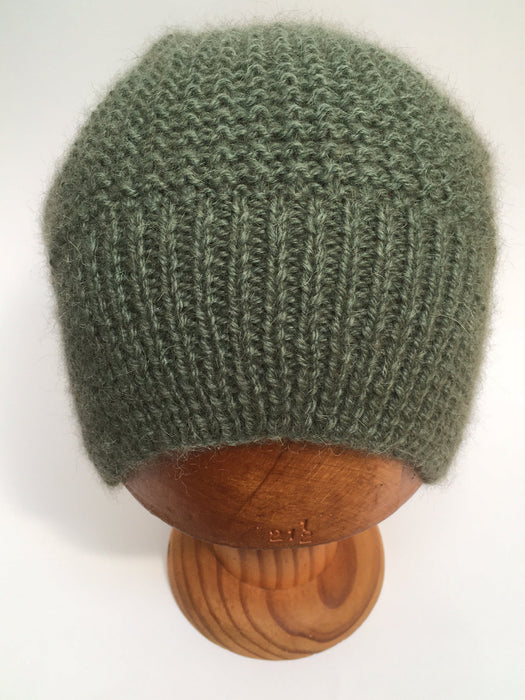 Slouch Beanie - Soft and Cosy Possum or Alpaca Beanie-Pattern-Wild and Woolly Yarns