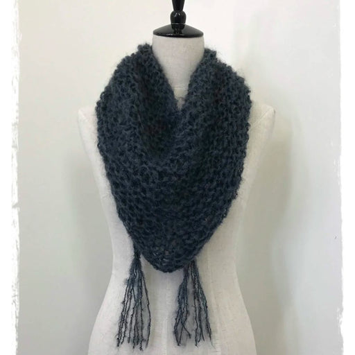 Soft & Lofty Mohair Scarf Knitting Pattern-Pattern-Wild and Woolly Yarns