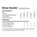 Stripe Sweater Knitting Pattern (AP1138)-Pattern-Wild and Woolly Yarns