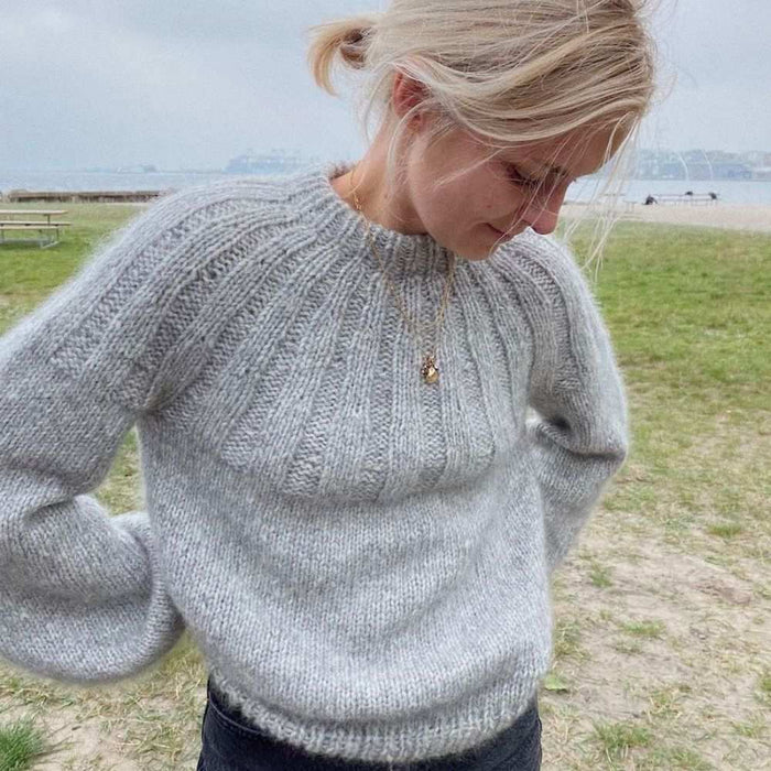 Sunday Sweater Knitting Pattern - PetiteKnit-Pattern-Wild and Woolly Yarns