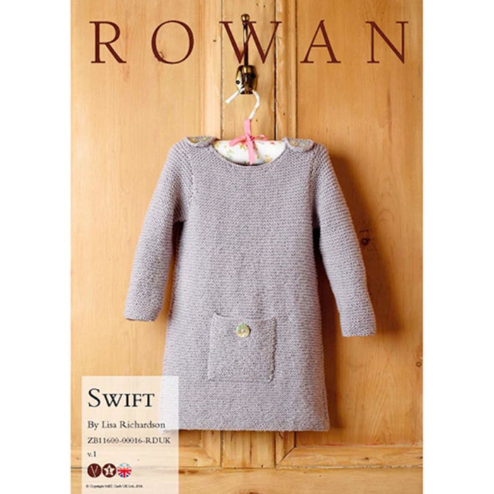 Swift Dress Knitting Pattern - 8Ply-Pattern-Wild and Woolly Yarns