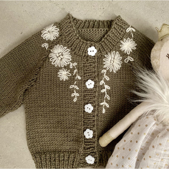 Tabitha Cardigan Knitting Pattern #115-Pattern-Wild and Woolly Yarns
