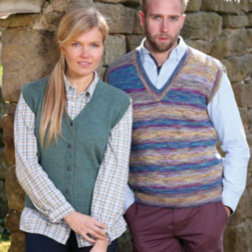 Tank Top & Waistcoat Knitting Pattern (5794)-Pattern-Wild and Woolly Yarns