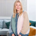 Top Down, Cropped Oversized, Colour Block Chunky Cardigan Knitting Pattern (N1600)-Pattern-Wild and Woolly Yarns