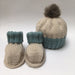 'Top and Tail' Bootee and Beanie Set - Pattern-Pattern-Wild and Woolly Yarns
