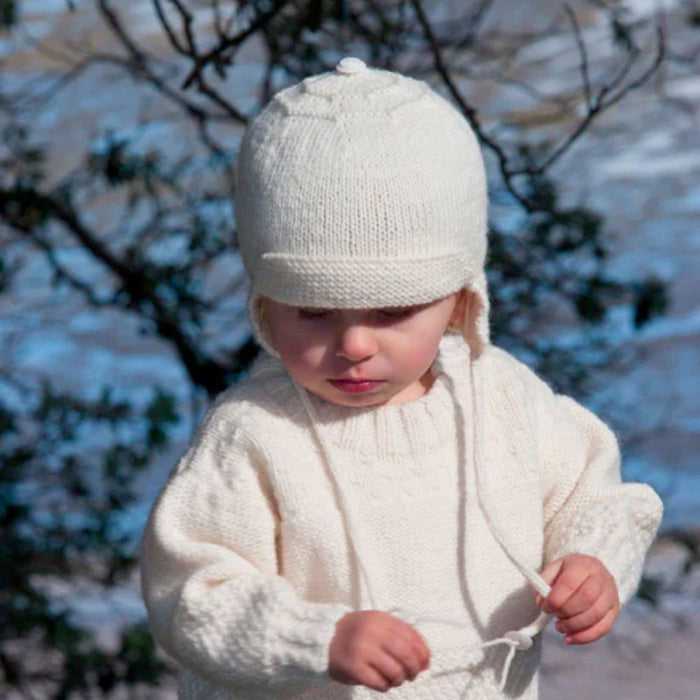 Trapper Hat Knitting Pattern - 8Ply (LF18)-Pattern-Wild and Woolly Yarns