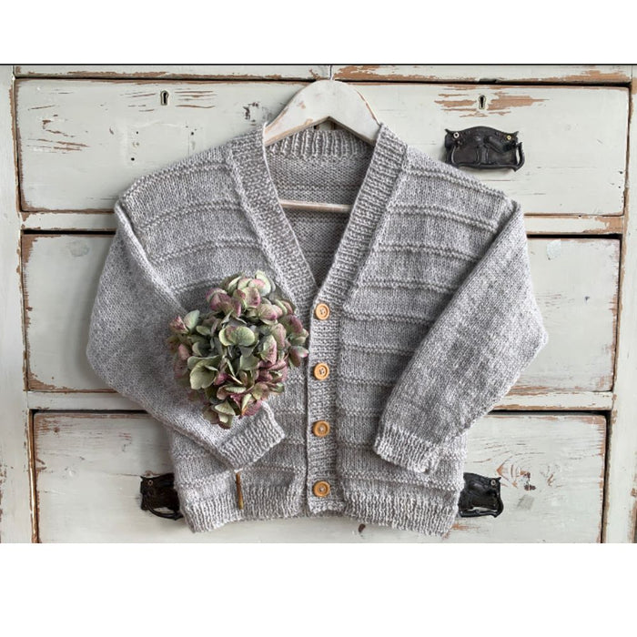 V-Neck Cardigan Knitting Pattern (N1469)-Pattern-Wild and Woolly Yarns