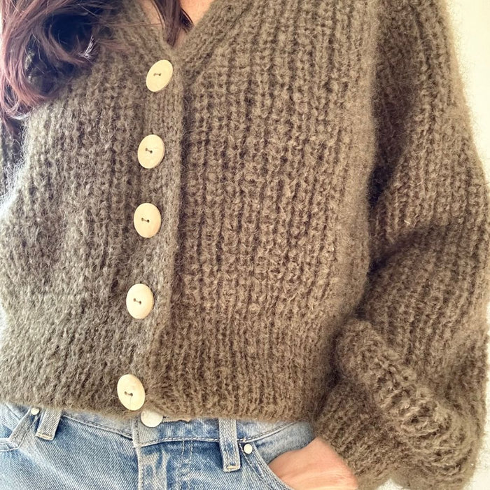Vanessa Cardigan Knitting Pattern (163)-Pattern-Wild and Woolly Yarns