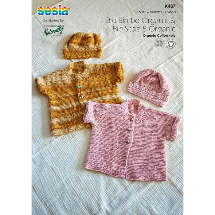 Vest & Hat Knitting Pattern (K487)-Pattern-Wild and Woolly Yarns