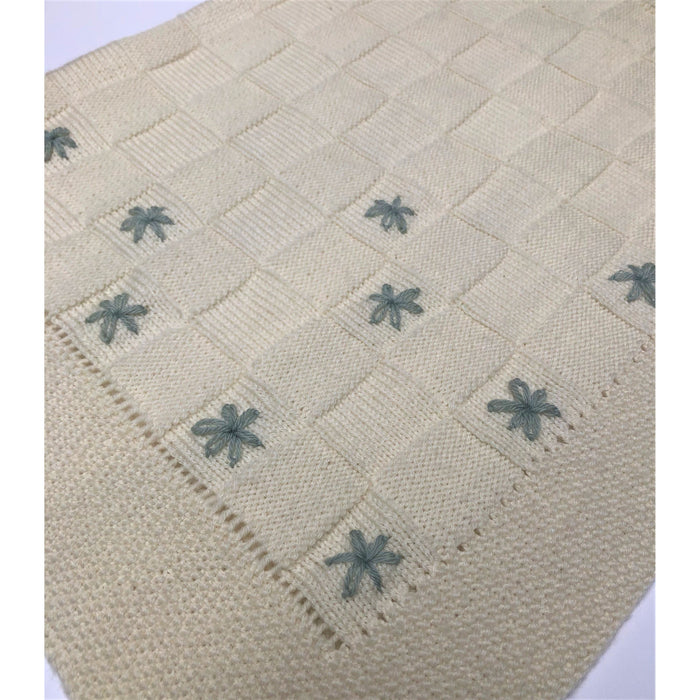 "Vintage' Baby Blanket Knitting Pattern-Pattern-Wild and Woolly Yarns