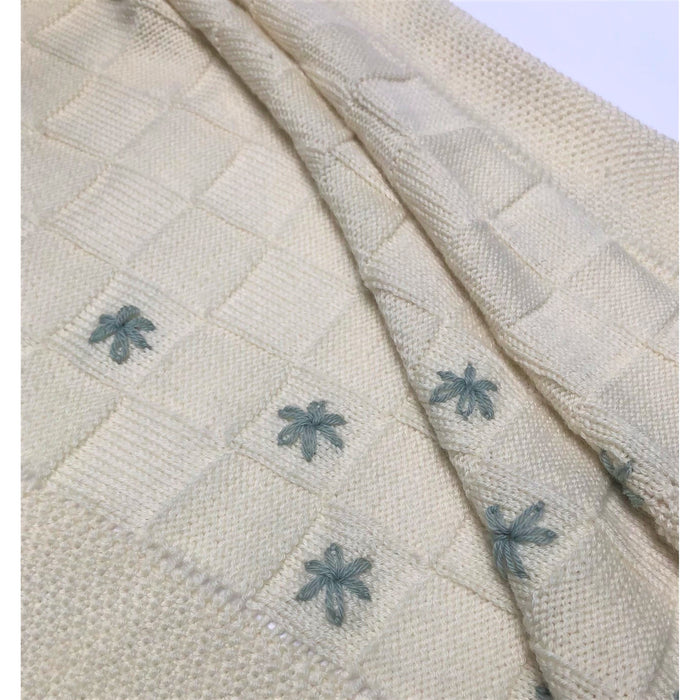 "Vintage' Baby Blanket Knitting Pattern-Pattern-Wild and Woolly Yarns