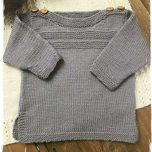 Vintage Jumper Knitting Pattern - 4Ply & 8Ply-Pattern-Wild and Woolly Yarns