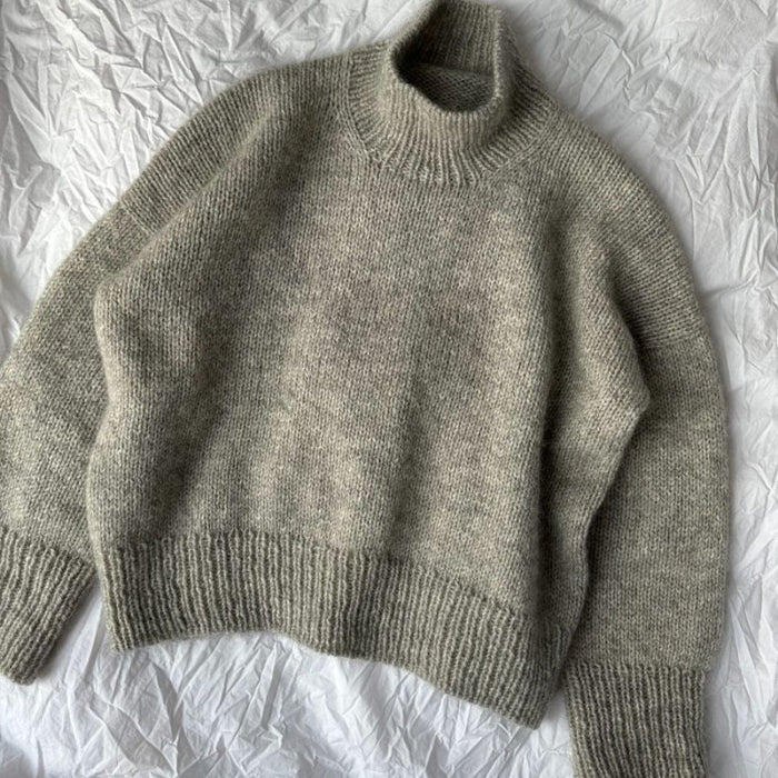 Weekend Sweater Knitting Pattern - PetiteKnit-Pattern-Wild and Woolly Yarns