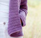 Wrap Cardigan Crochet Pattern (AE - 8011)-Pattern-Wild and Woolly Yarns