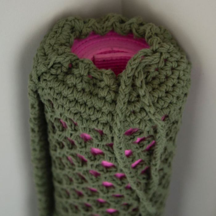 Yoga Mat Carry Bag Crochet Pattern (N1750)-Pattern-Wild and Woolly Yarns