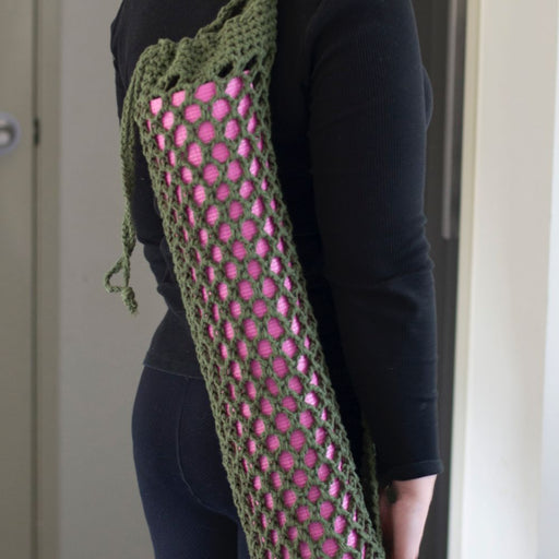 Yoga Mat Carry Bag Crochet Pattern (N1750)-Pattern-Wild and Woolly Yarns