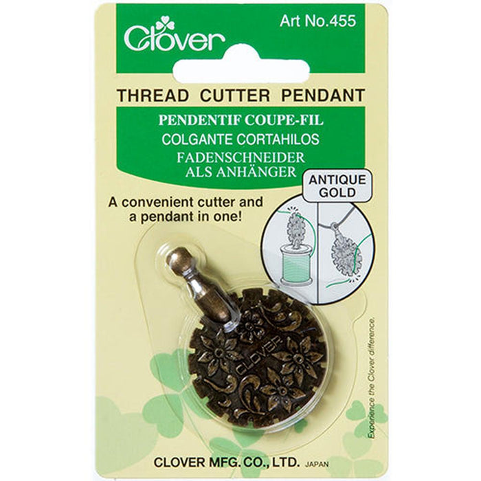 Thread Cutter Pendant-Thread Cutter-Trendy Trims-Antique Gold (455)-Wild & Woolly Yarns