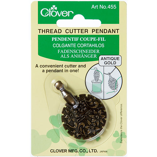 Thread Cutter Pendant-Thread Cutter-Trendy Trims-Antique Gold-Wild & Woolly Yarns