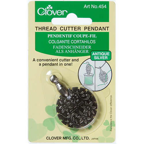 Thread Cutter Pendant-Thread Cutter-Trendy Trims-Silver-Wild & Woolly Yarns