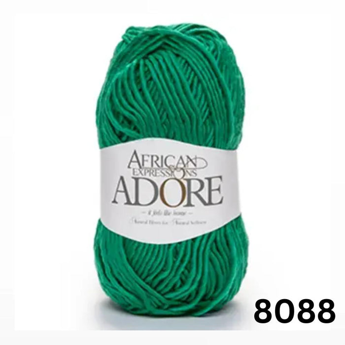 ADORE - African Expressions 14Ply Mohair & Merino-Yarn-African Expressions-Dark Aqua (8088)-Wild & Woolly Yarns