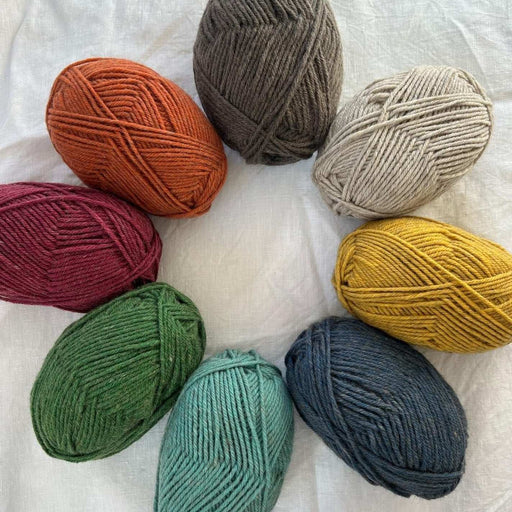 Alpine Polwarth/Possum 8ply-Yarn-Wild and Woolly Yarns