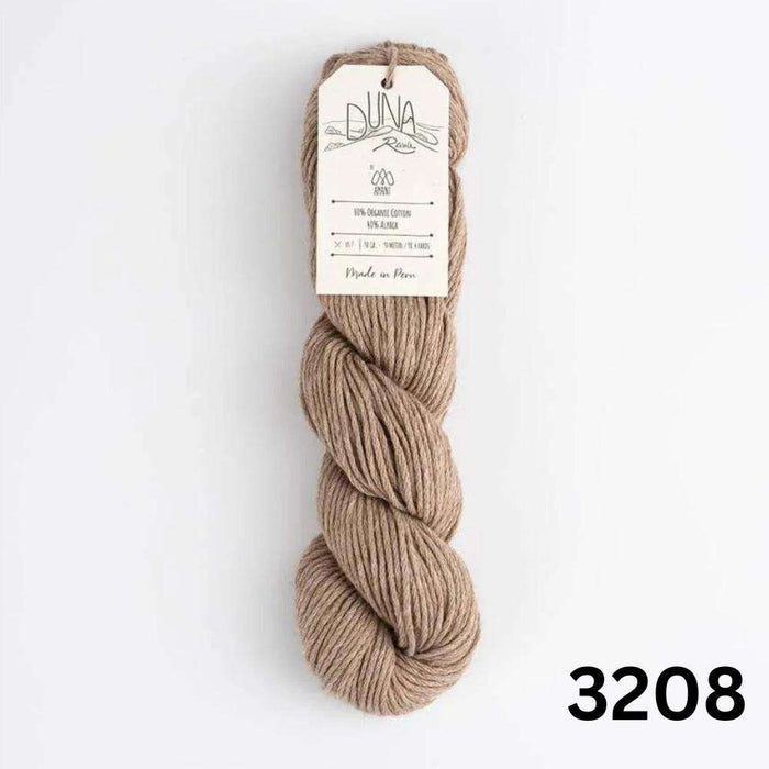 Amano Duna Rawi Organic Cotton & Alpaca Yarn - 8Ply-Yarn-Wentworth Distributors-Cinnabar (3208)-Wild & Woolly Yarns