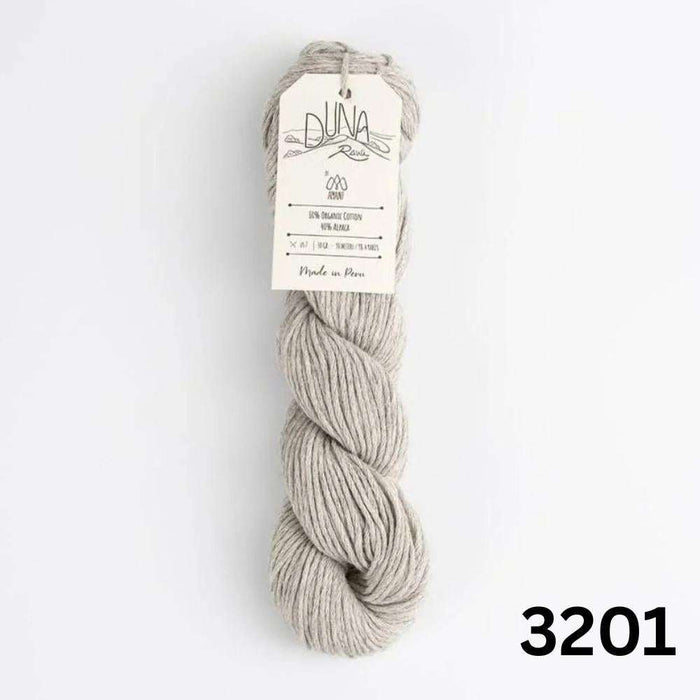 Amano Duna Rawi Organic Cotton & Alpaca Yarn - 8Ply-Yarn-Wentworth Distributors-Dusty (3201)-Wild & Woolly Yarns