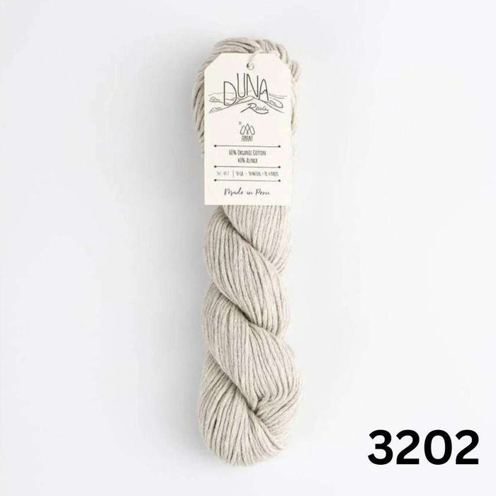 Amano Duna Rawi Organic Cotton & Alpaca Yarn - 8Ply-Yarn-Wentworth Distributors-Sandhills (3202)-Wild & Woolly Yarns