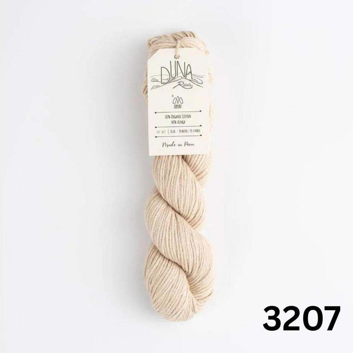 Amano Duna Rawi Organic Cotton & Alpaca Yarn - 8Ply-Yarn-Wentworth Distributors-Sandy (3207)-Wild & Woolly Yarns
