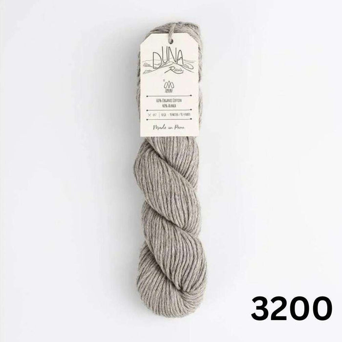 Amano Duna Rawi Organic Cotton & Alpaca Yarn - 8Ply-Yarn-Wentworth Distributors-Stony (3200)-Wild & Woolly Yarns