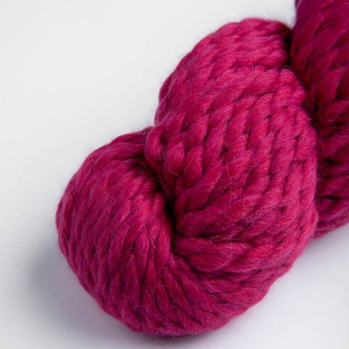 Amano Mamacha super chunky baby alpaca and merino wool blend yarn in rich melange color.