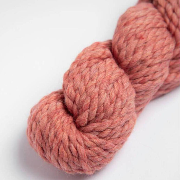 Amano Mamacha Super Chunky yarn skein, baby alpaca, and merino wool blend in soft melange color.