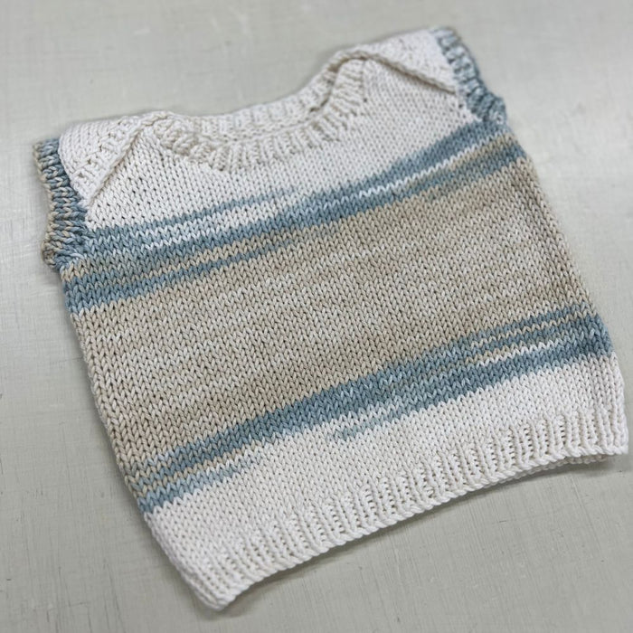 Baby Cotton Singlet Knit Kit-Yarn-Wild and Woolly Yarns