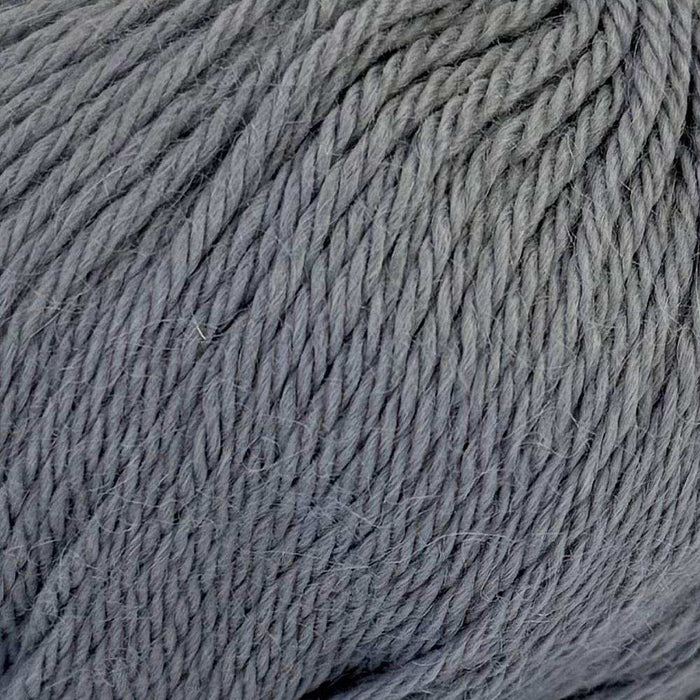 Classic V Neck Vest with Centre Rib Panel Knit Kit-Needlecraft Kits-Wild & Woolly Yarns-85cm / 90cm-Grey Cloud (768)-Wild & Woolly Yarns