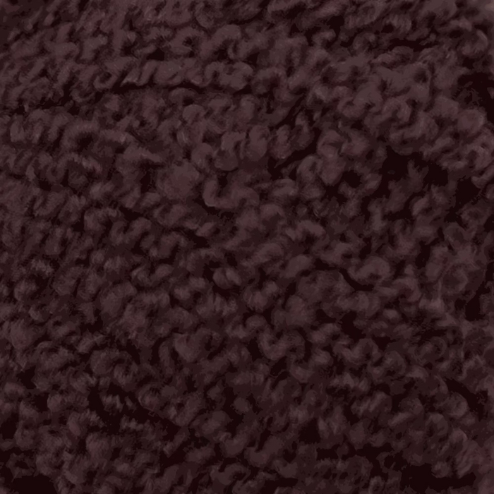 Dark textured yarn ball made of 100% fine Merino wool.