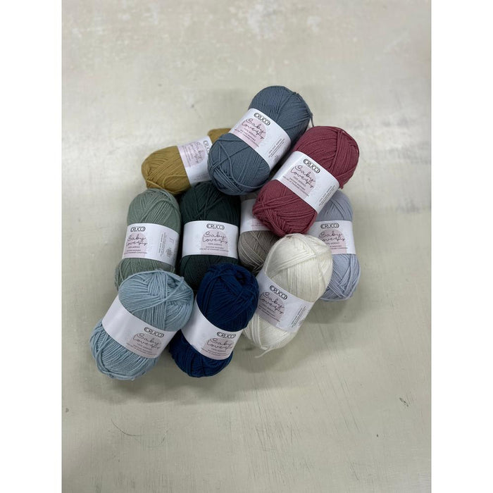 Crucci Baby Love - 4Ply-Yarn-Crucci-White (1970)-Wild & Woolly Yarns