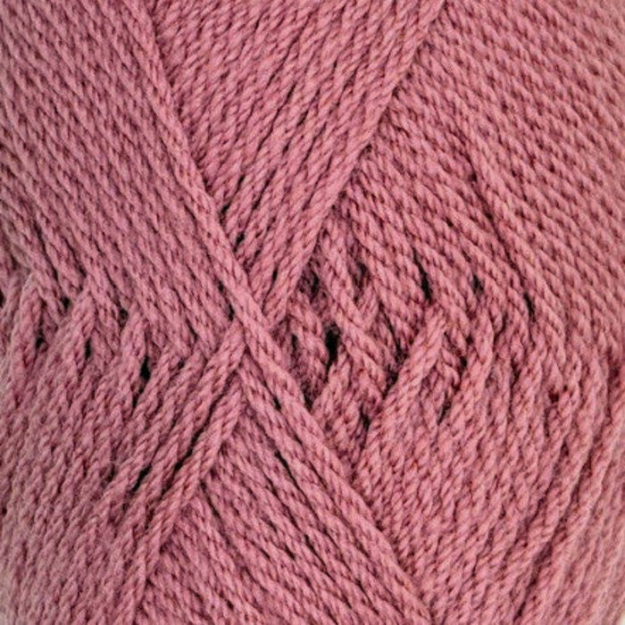 Rolled Edge Jumper Knit Kit-Needlecraft Kits-Wild & Woolly Yarns-Pink Clay (23)-6-9Months / 1-2Yrs-Wild &amp; Woolly Yarns