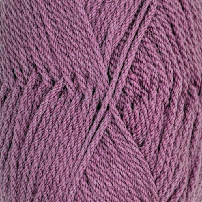 Rolled Edge Jumper Knit Kit-Needlecraft Kits-Wild & Woolly Yarns-Plum(24)-6-9Months / 1-2Yrs-Wild &amp; Woolly Yarns