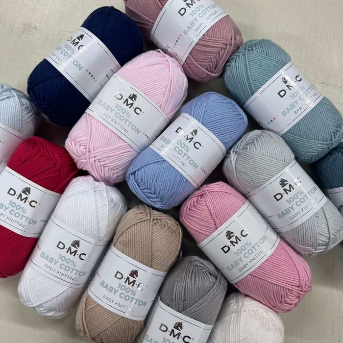 DMC 100% Baby Cotton (50g)-Yarn-Wild and Woolly Yarns