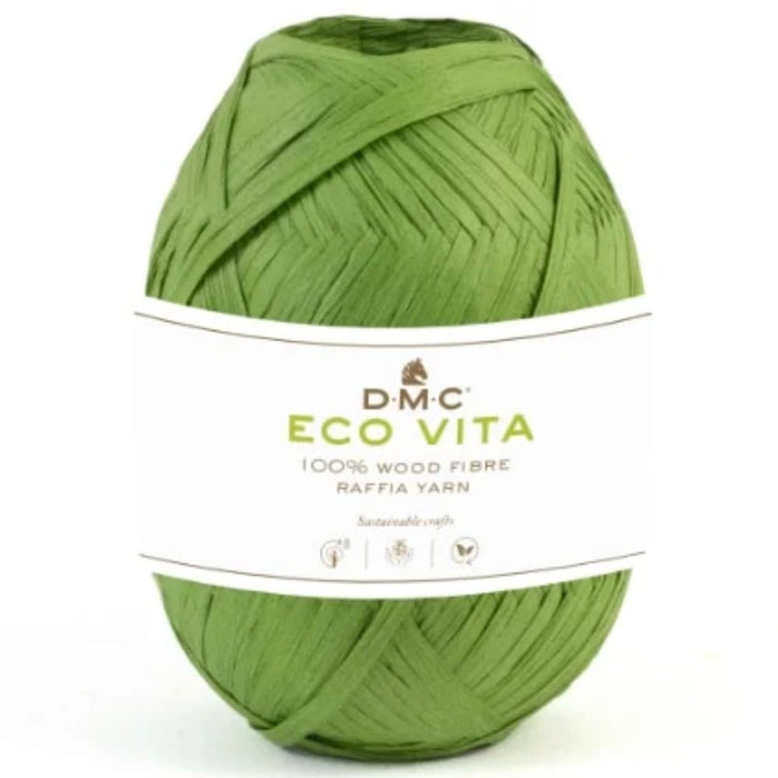 DMC Eco Vita 100% Wood Fibre Raffia-Yarn-Wild and Woolly Yarns