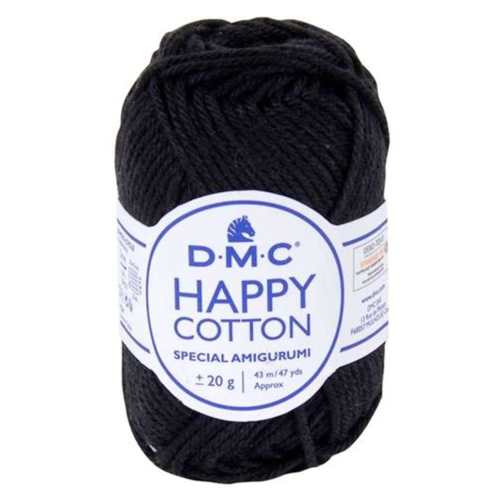 DMC Happy Cotton (20g)-Yarn-CraftCo-Liquorice (775)-Wild & Woolly Yarns