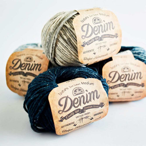 DMC Natura Denim Cotton-Yarn-Wild and Woolly Yarns